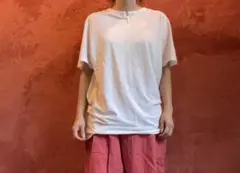 【極美品】セオリー ヘンリーネック Tシャツ 白 40 L相当 綿 レーヨンのサムネイル
