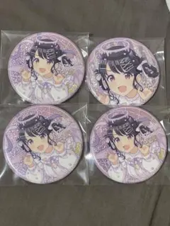 シャニマス カラオケの鉄人 福丸小糸 缶バッジ アクリルストロー
