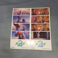 映画 ズートピア2 映画 入場者特典　第7弾　フィルム風ステッカー