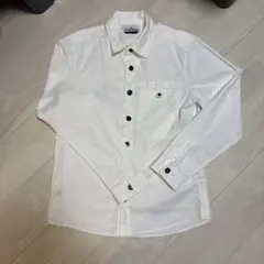 【超美品】STONE ISLAND ストーンアイランド 長袖シャツ ホワイトSのサムネイル