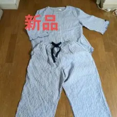NARUE パジャマ 上下３点セット ストライプM…Lのサムネイル