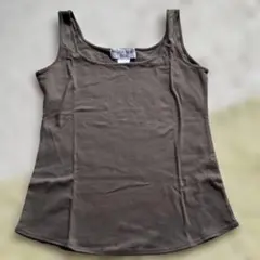 NATURAL BEAUTY BASIC ブラウン タンクトップ USA 6