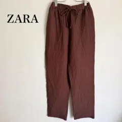 ZARA リラックスパンツ　イージーパンツ　Mサイズ