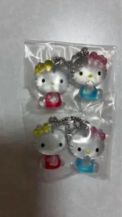 【2個セット】サンリオ なかよしドロップチャーム ハローキティ＆ハローミミィ