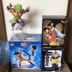 ドラゴンボールGT 孫悟空 & ベジータ マイティーマスク 18号 おまけ
