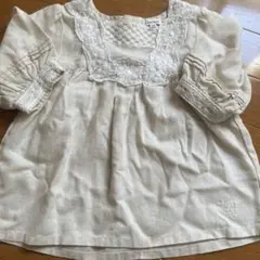 Seraph ベージュ 七分袖チュニック95 セラフ