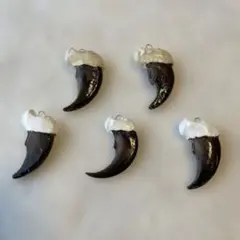 熊の爪キーホルダー　5個セット　値下げ中