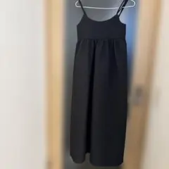 GRL 黒キャミワンピース　F