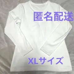 UNIQLO ユニクロ 超極暖 ヒートテック クルーネックT オフホワイト XL