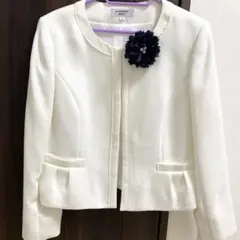 【RASPBERRY BERET】　ジャケット　コサージュ付