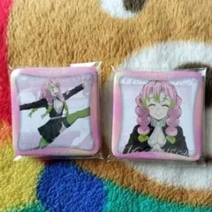 鬼滅の刃 甘露寺蜜璃 缶バッジ 柱展 マニ缶