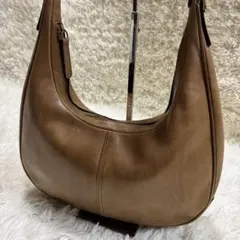 COACH ショルダーバッグ　ワンショルダー　レザー　カラー(ブラウン)