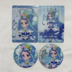 プリキュア 缶バッジ カード マーメイド ビッカメ