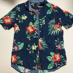 VANS フラワープリント アロハシャツ XL