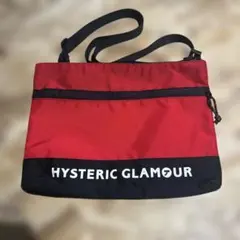 HYSTERIC GLAMOUR　サコッシュバッグ レッド/ブラックのサムネイル