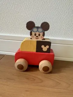 KIDEA　kidea プッシュカー　ディズニー　Disney　ミッキー　つみきのサムネイル