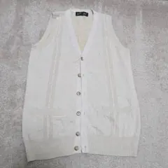 イーストボーイ　ベスト　オフホワイト