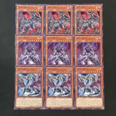 遊戯王　深淵の獣バルドレイク　ドルイドヴルム　サロニール　各3枚