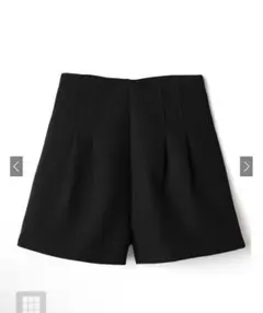 GRL ハイウエストタックショートパンツ