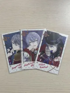 にじさんじ　小柳ロウ　星導ショウ　ミラン・ケストレル　トレカ　まとめ売り