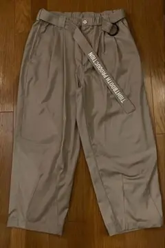 8gshoot ONE TUCK STRETCH PANTS サイズL 未使用 - メルカリ