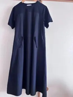 25SS美品】BEARDSLEY✴︎NEWカットコンビフレアワンピース サイズ0