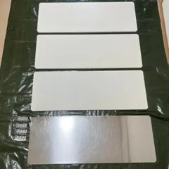 ステンレスユニットシェルフ追加棚・幅112cm・4枚セットのサムネイル