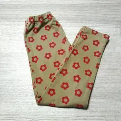 Markey's 花柄長ズボン サイズ130 ベージュ