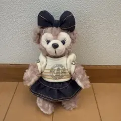 ディズニーシー　シェリーメイ　ぬいぐるみバッジ　デニム