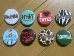 フェイツ FATES 缶バッジ セット 名古屋 ギャルバン バンド グッズ