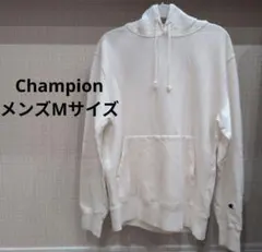 Champion チャンピオン メンズ Mサイズ ホワイト パーカー