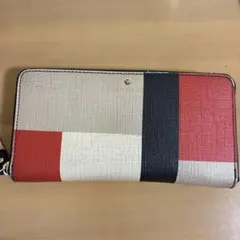 週末までお値下げ kate spade 長財布 未使用品 ブルー - メルカリ