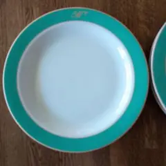 ディナープレート　中皿　20cm 8枚セット 昭和レトロ　三越のサムネイル