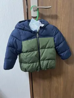 GAPダウンコート 80-90cm ネイビー・オリーブグリーン
