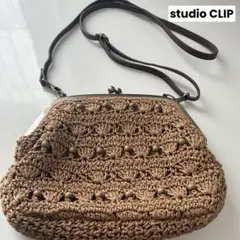 スタディオクリップ　ビーズ　がま口バッグのサムネイル