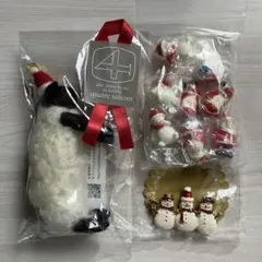クリスマスオーナメント他3点セット