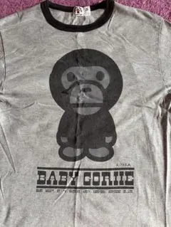 BABY MILO Tシャツ グレー Sサイズ　激レアのサムネイル
