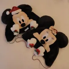 【新品未使用】ミッキー・ミニー クリスマスファンキャップ　ディズニー