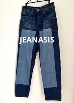 JEANASIS デニムパンツ パッチワーク おしゃれのサムネイル
