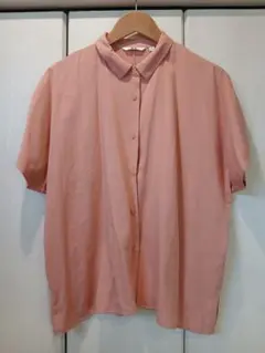 UNIQLO 半袖シャツ ピンク Lサイズのサムネイル