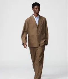 UNIQLO C イージーワークジャケット&ワークパンツ　セットアップ