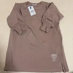 GENERATOR ピンク 長袖ワンピース S (90-100)