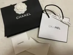 【CHANEL】カメリア付きブティック&ビューティショッパー