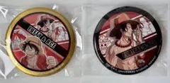 USJ限定 ワンピース 缶バッジ ルフィ エース セット ONE PIECE