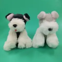 犬のぬいぐるみ 2体セット