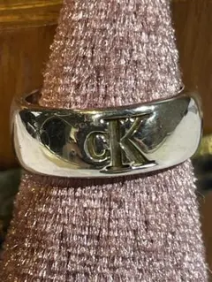 木製アクセサリーケース ミラー付き cKリングSilver ブレスレットセット