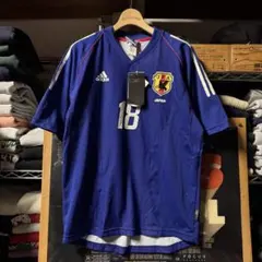 2002年 サッカー日本代表 日韓戦 小野伸二 18 レプリカユニフォーム