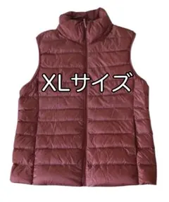 UNIQLO ウルトラライトダウンベスト XL ピンク 軽量 収納袋付