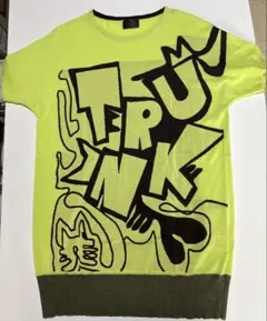 TRUNK HIROKO KOSHINO 半袖ニット ライムグリーンのサムネイル