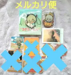 名探偵コナン　ストラップ　カード　ステッカー　シール　ラバーストラップ　安室透